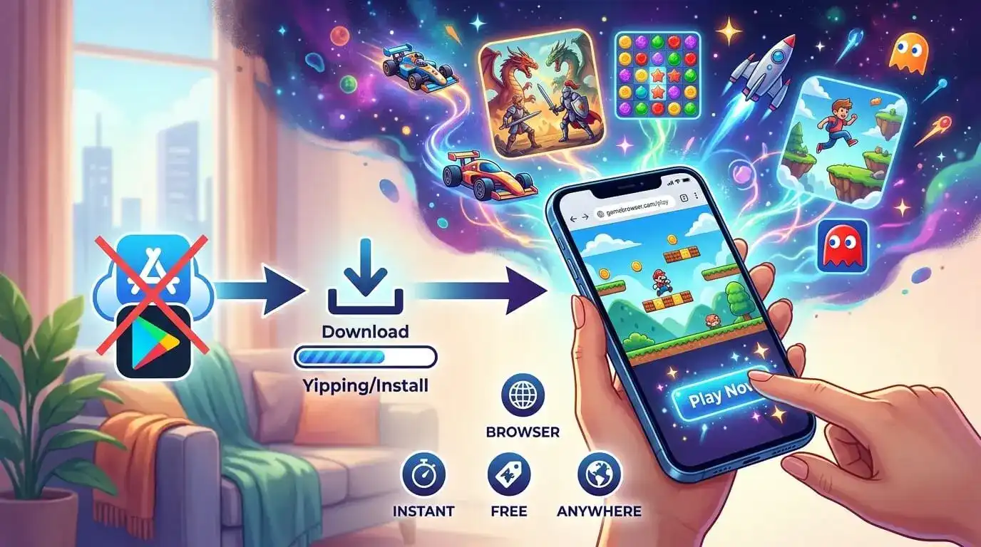 Browser Games for Your Phone — No Install, No App Store