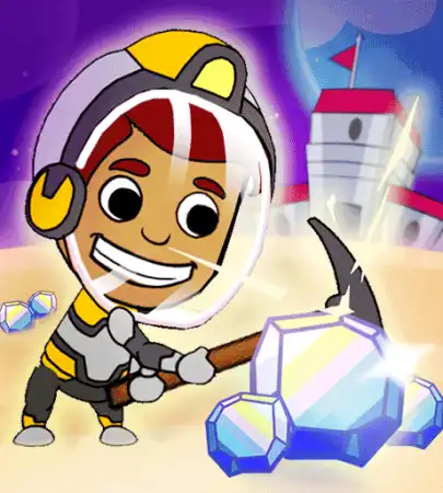 Idle Miner Space Rush