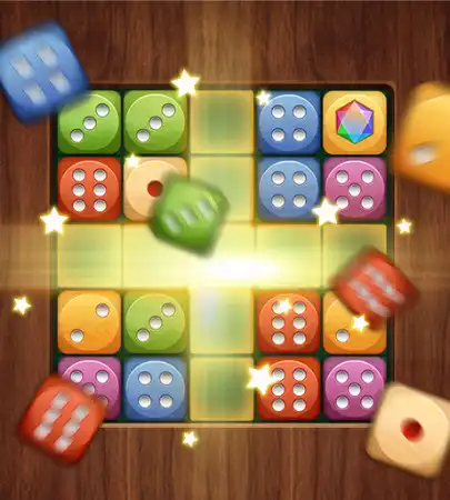 Wood Dice Merge