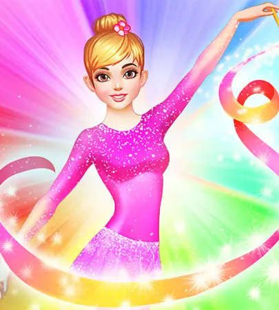 Gymnastics Girls Dress Up Game