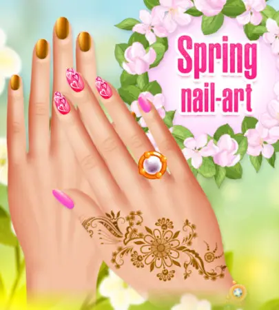 Spring Nail Art