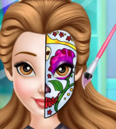 Princess Face Painting Trend